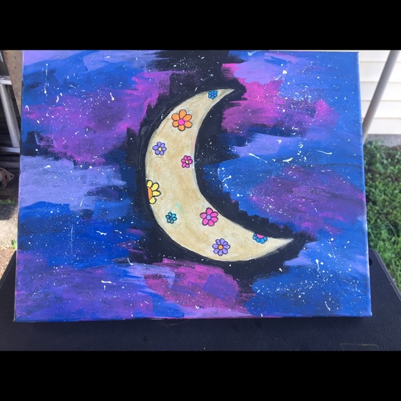 Moon Painting - Picture 3 of 3